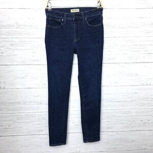Madewell Women's Skinny Jeans 9" Mid Rise Stretch MA938 size 27 length 28"
